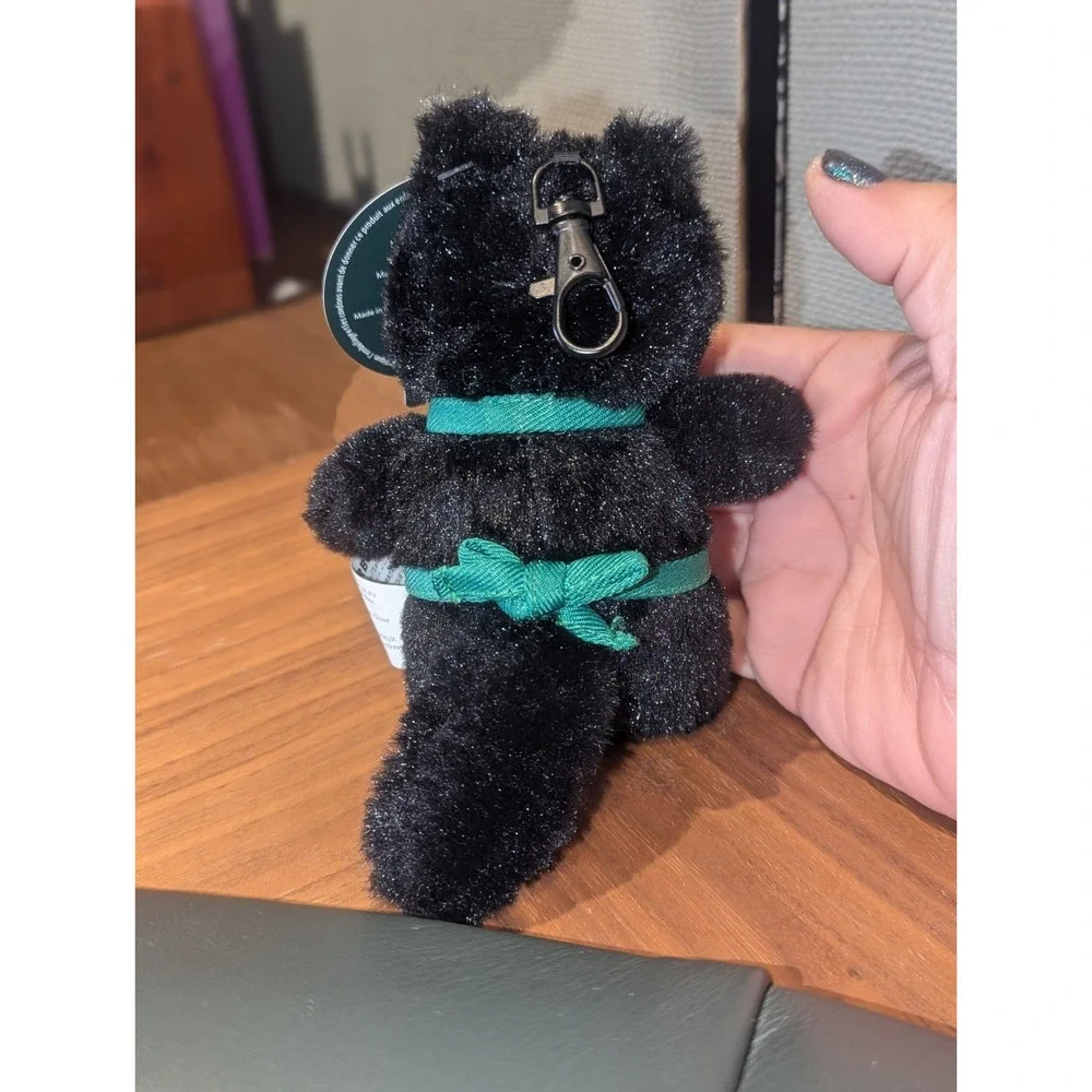 Halloween Starbucks Black Cat Bearista Keychain Limited Edition 2026